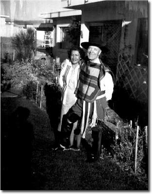 A Huaso and his bride - Harold & Josefina Robbins
