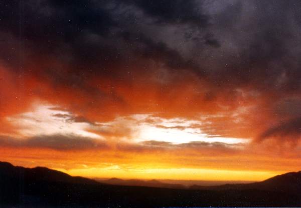 Potrerillos Sunset 1970