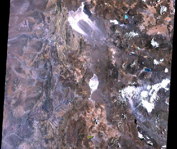 Potrerillos by Satellite